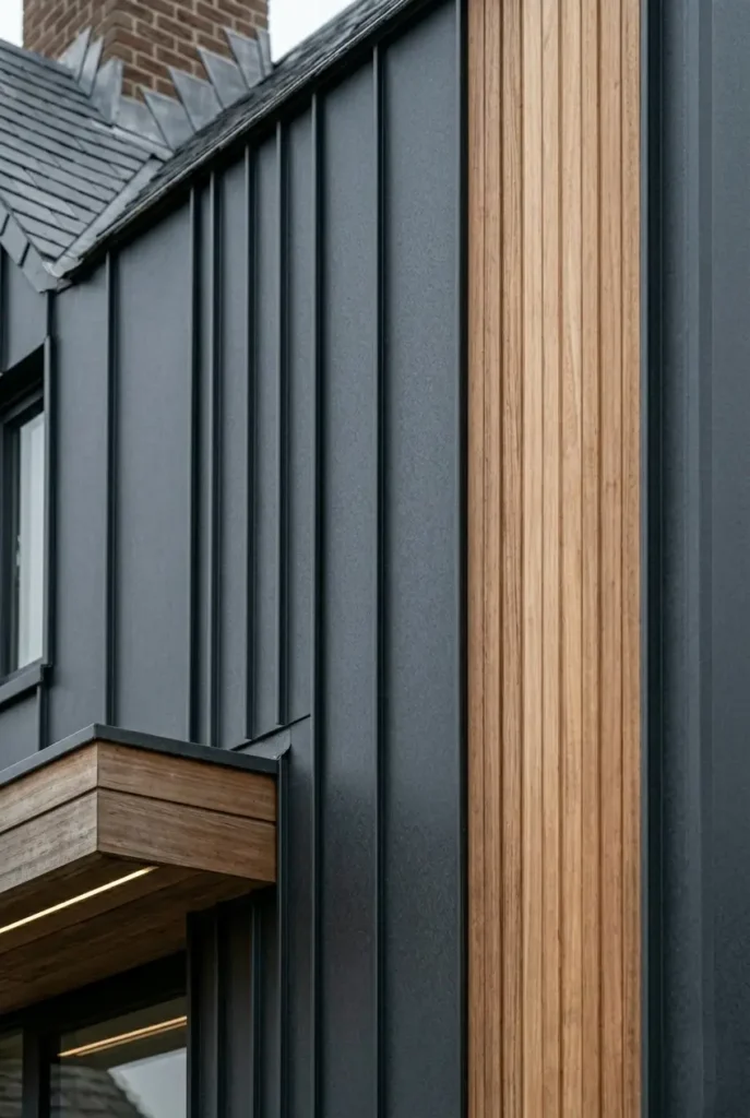 Bardage et pignon en Hainaut | Dedry toiture